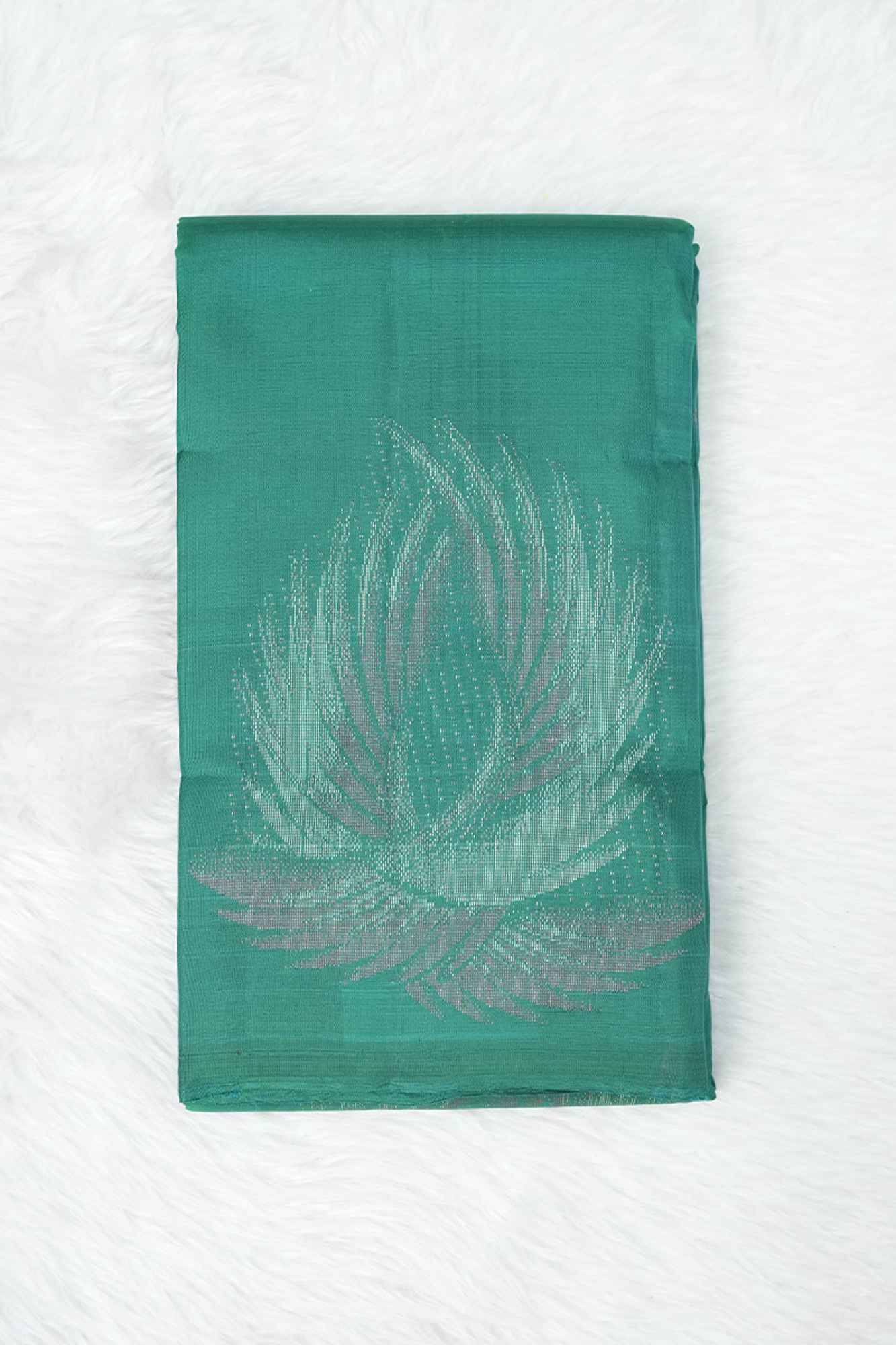 Emerald Green Kanchipuram Silk Saree
